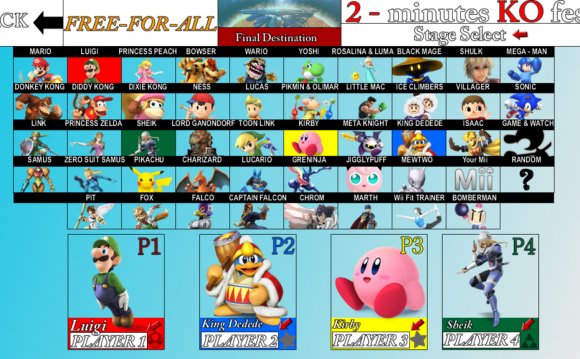 Super Smash Bros. for 3DS/Wii