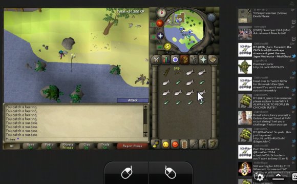 This is how I play Runescape