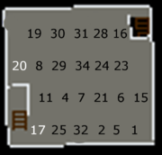 Display cases varrock museum middle floor