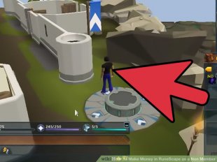 Image titled Make Money in RuneScape as a Non Member Step 1