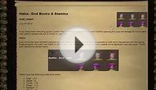 Runescape 2007 Halos, God Books and Stamina